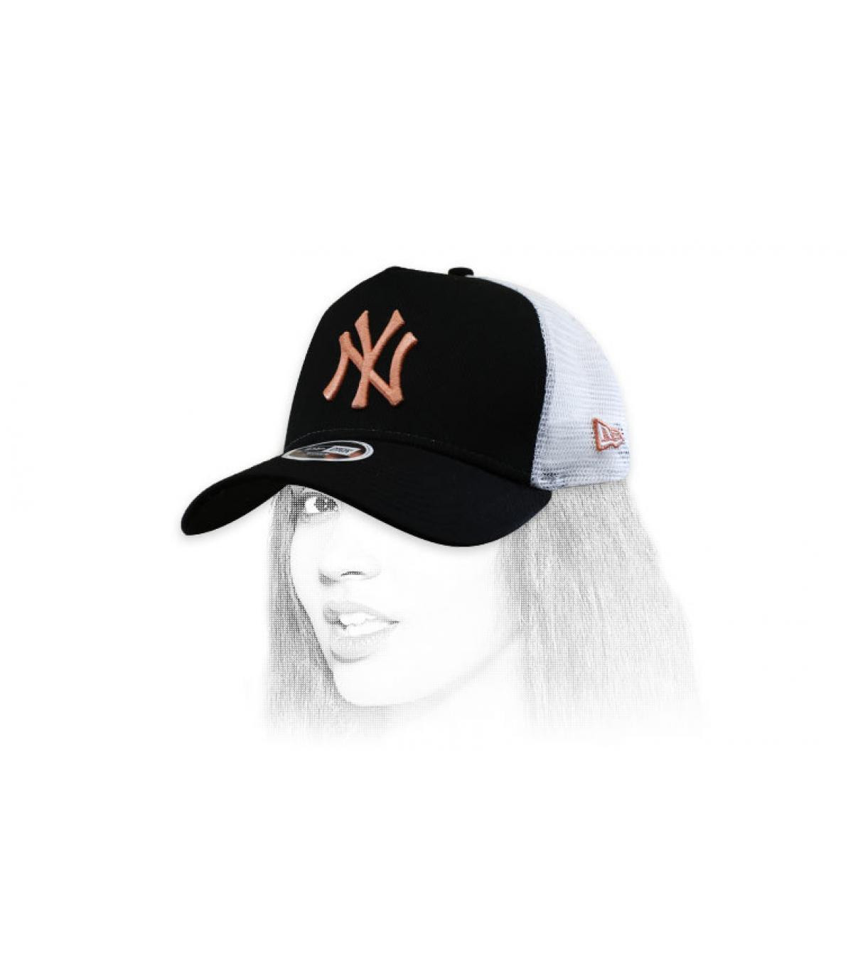 Trucker NY femme Trucker Wmns League Ess NY black